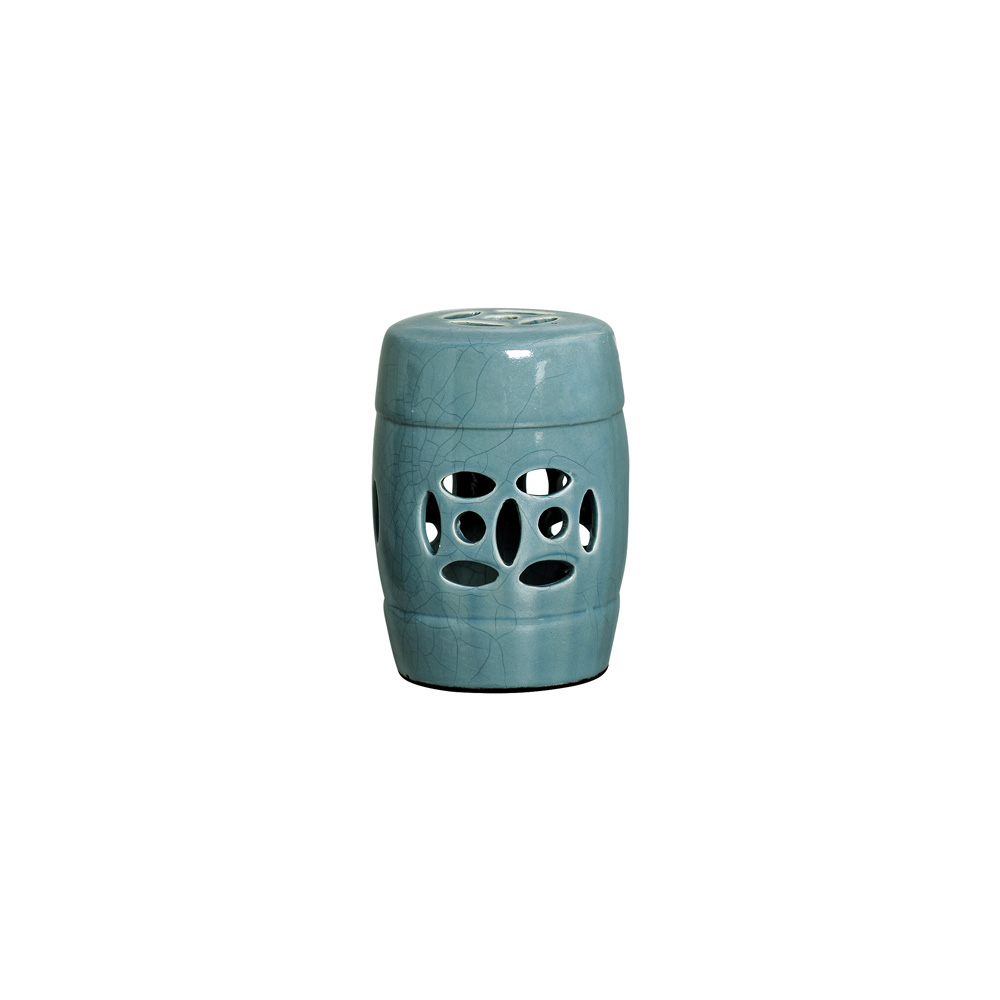 GARDEN SEAT P AZUL JEANS -  Objetos para Decoração em cerâmica - 