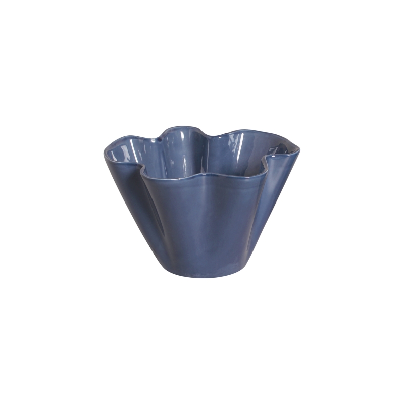 CACHEPOT TRONCO GRANDE AZUL TATI - Linha Lançamentos Decoração - 