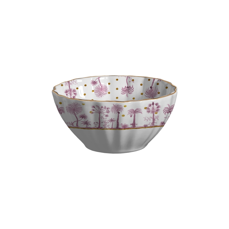 BOWL CEREAL PETIT POA TROPICALLE ROSA - Linha Petit Poa Tropicalle - 