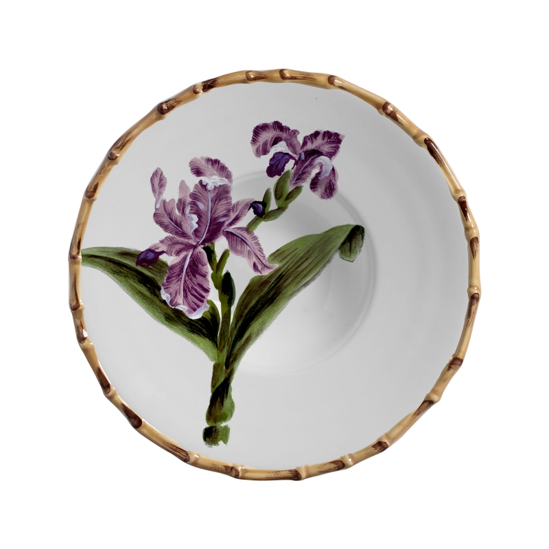 PRATO RISOTO ORQUIDEE LILAS S/ TAMPA - Linha Orquidée - 