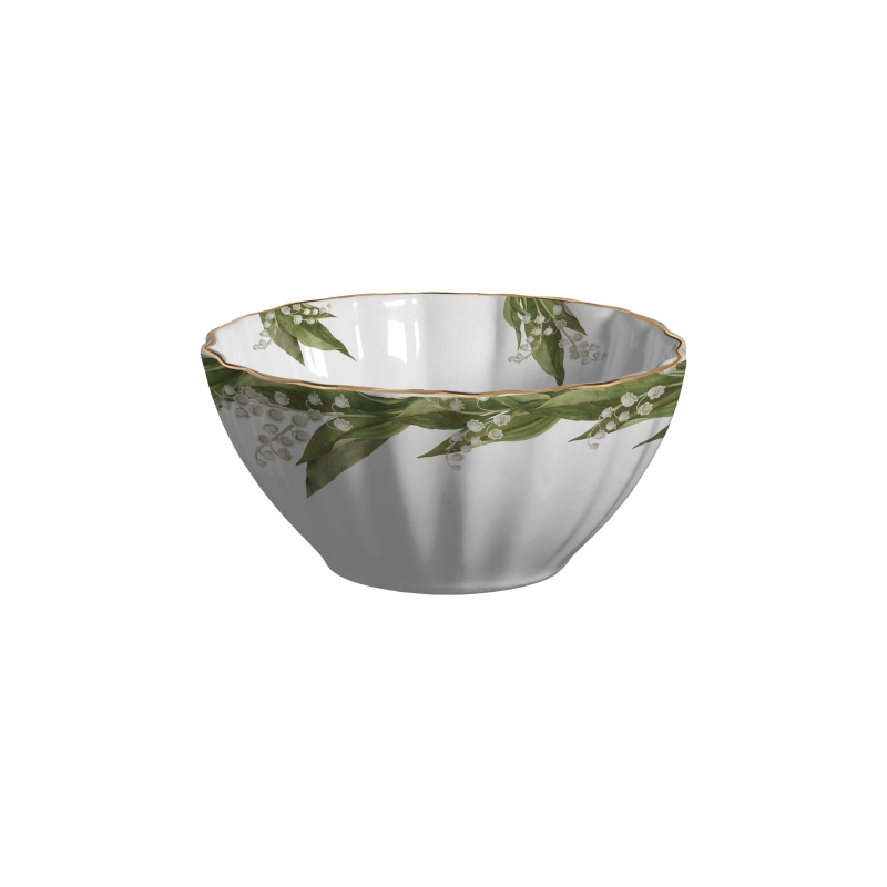 BOWL CEREAL LILY OF THE VALEY - Linha Lily of The Valey - 