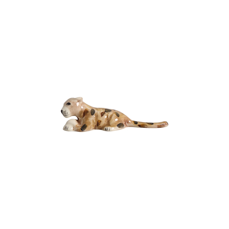 DESCANSO DE TALHER LEOPARDO MARROM - Linha Jaguar Dore - 